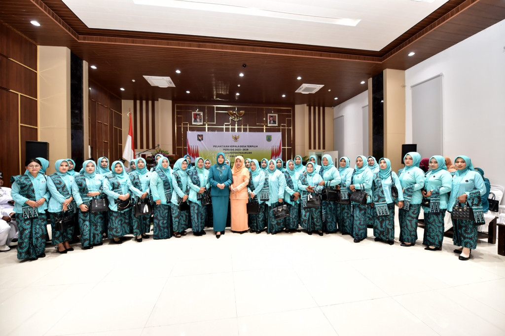 Pelantikan Kepala Desa Terpilih Kabupaten Pasuruan