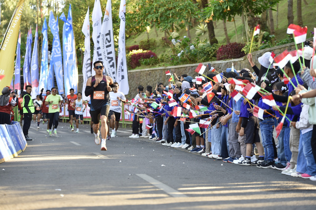 Perhelatan Bromo Marathon 2025 di Pelataran Bromo Tosari