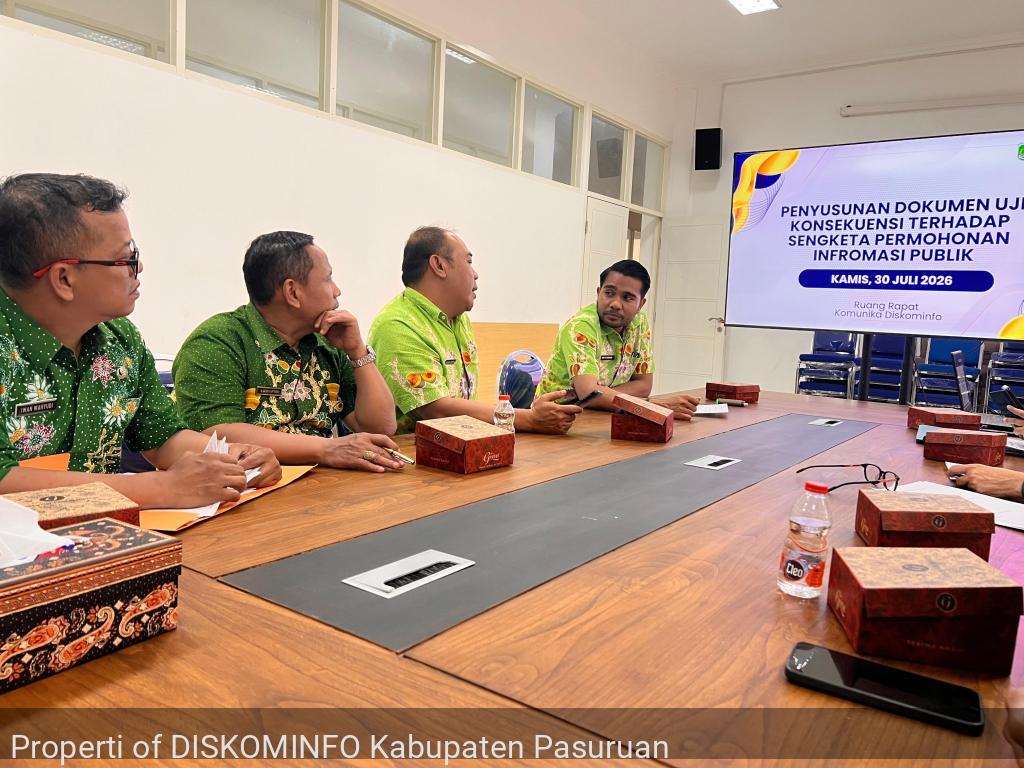 Rapat Uji Konsekuensi Permohonan Sengketa Informasi Publik