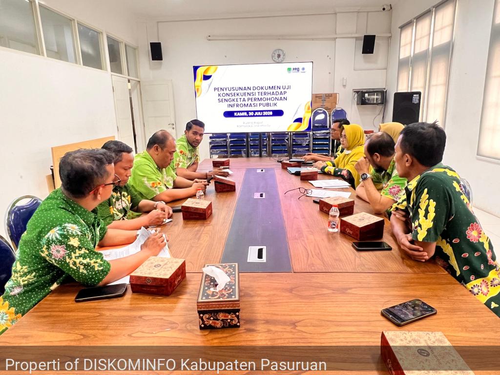Rapat Uji Konsekuensi Permohonan Sengketa Informasi Publik