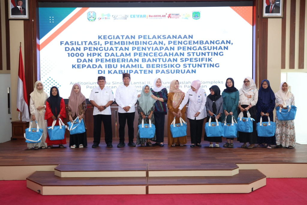 Pemberian Bantuan Spesifik Kepada Ibu Hamil Beresiko Stunting di Kabupaten Pasuruan