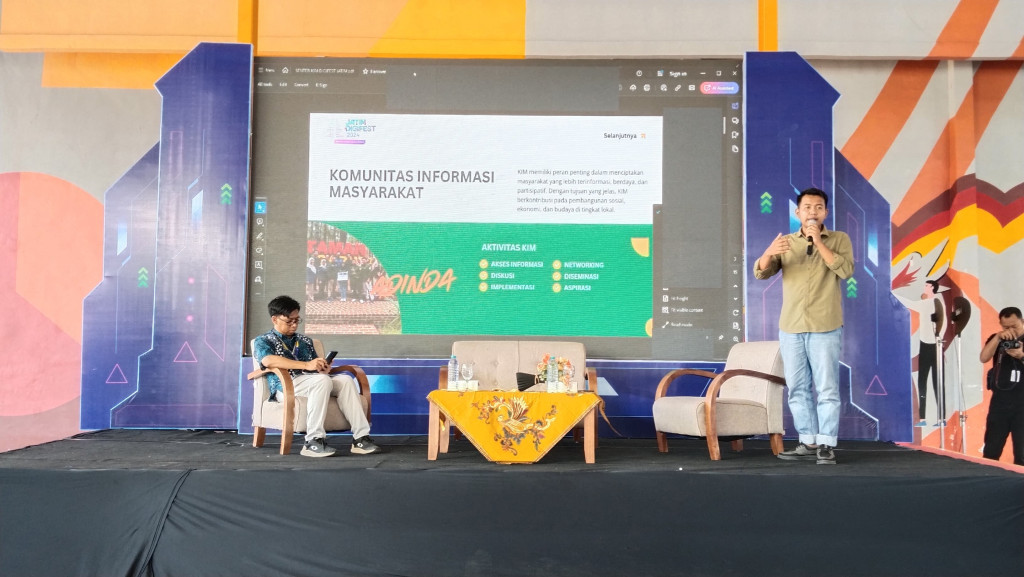 Bimtek KIM dan Best Practice KIM dalam rangka Digital Festival Jatim 2024