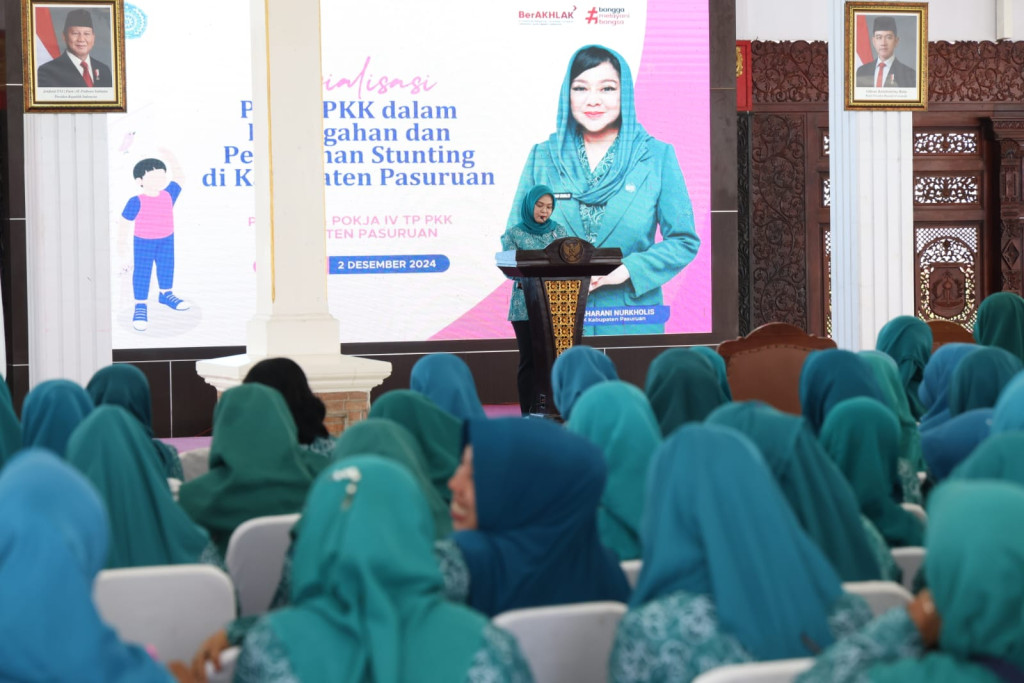 Sosialisasi Peran PKK dalam Pencegahan dan Penurunan Stunting di Kabupaten Pasuruan