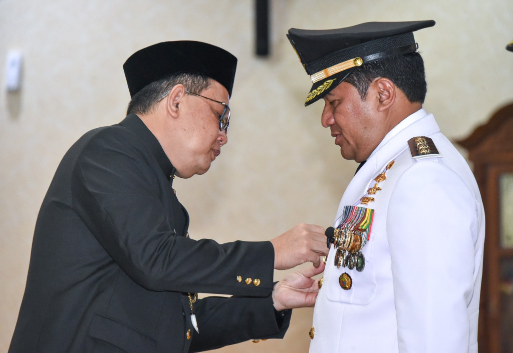 Pangambilan Sumpah dan Pelantikan serta Serah Terima Jabatan Pj. Bupati Pasuruan