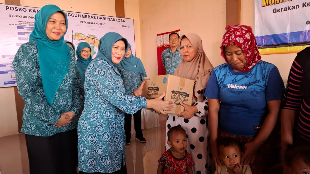 Monitoring dan Evaluasi Desa Pilot Project oleh PKK Kabupaten Pasuruan