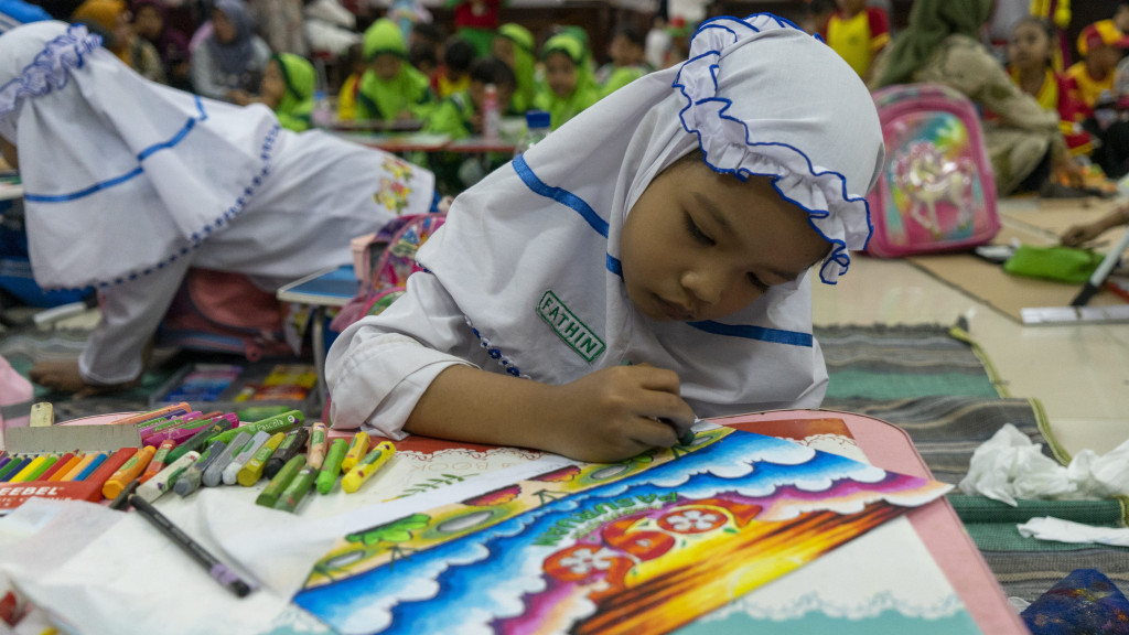 Lomba Mewarnai Logo Hari Jadi Kabupaten Pasuruan ke - 1095