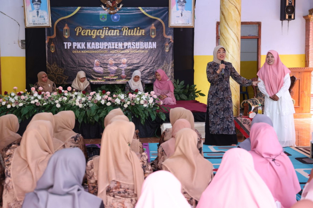 Pengajian Rutin TP PKK Desa Kendang Dukuh-Wonorejo