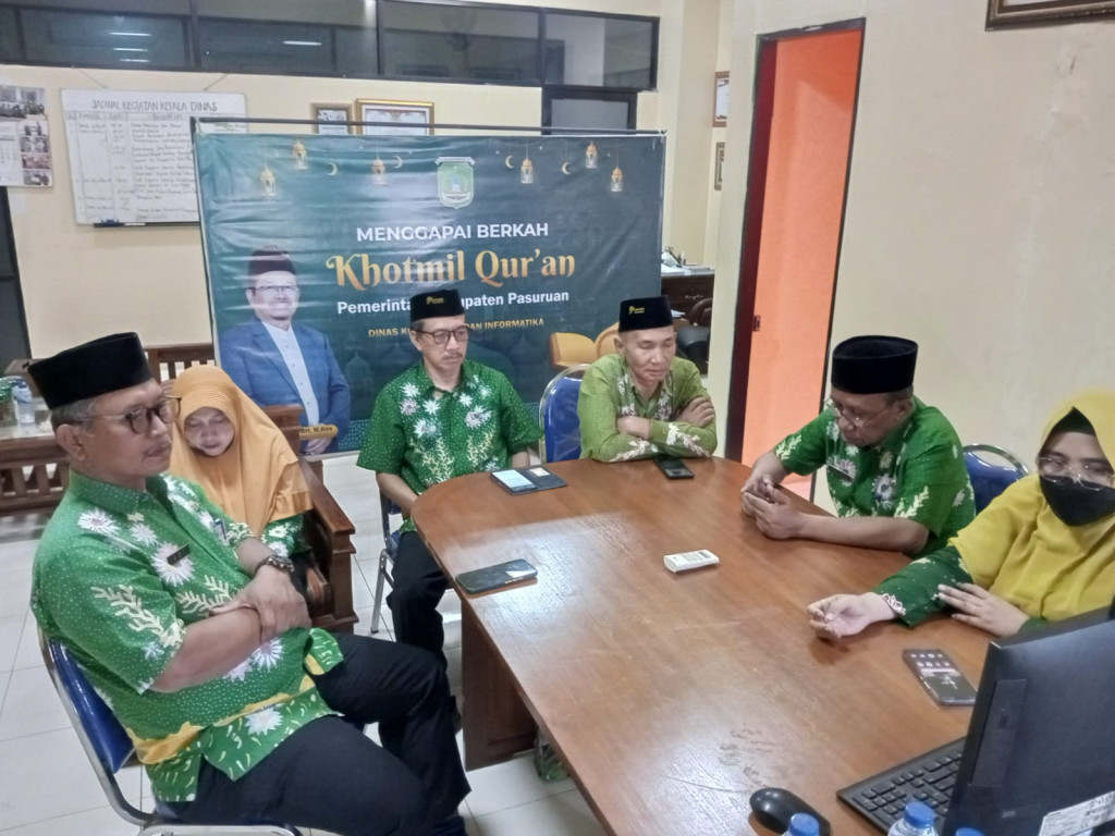 Khotmil Qur'an (02 November 2023) di Dinas Kominfo Kab. Pasuruan