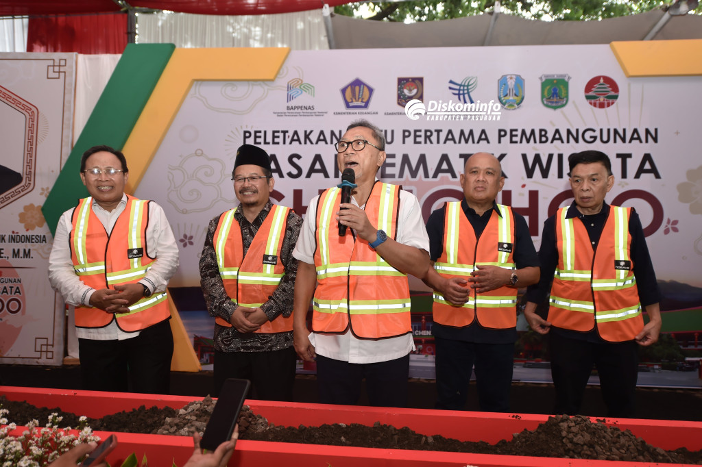 Peletakan Batu Pertama Pasar Tematik Cheng Hoo