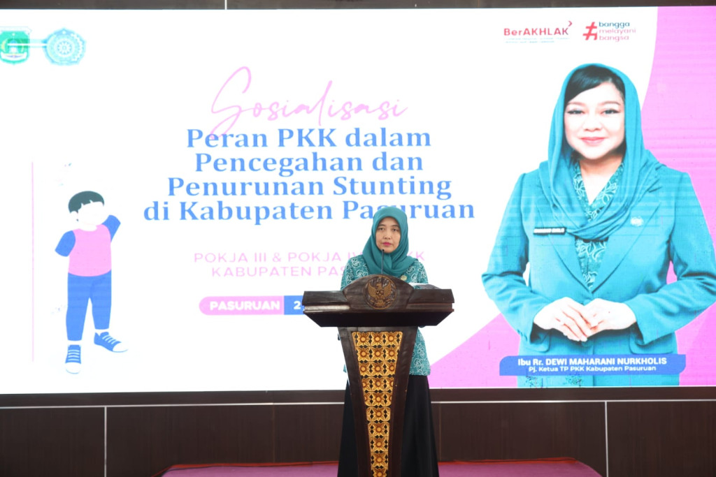 Sosialisasi Peran PKK dalam Pencegahan dan Penurunan Stunting di Kabupaten Pasuruan