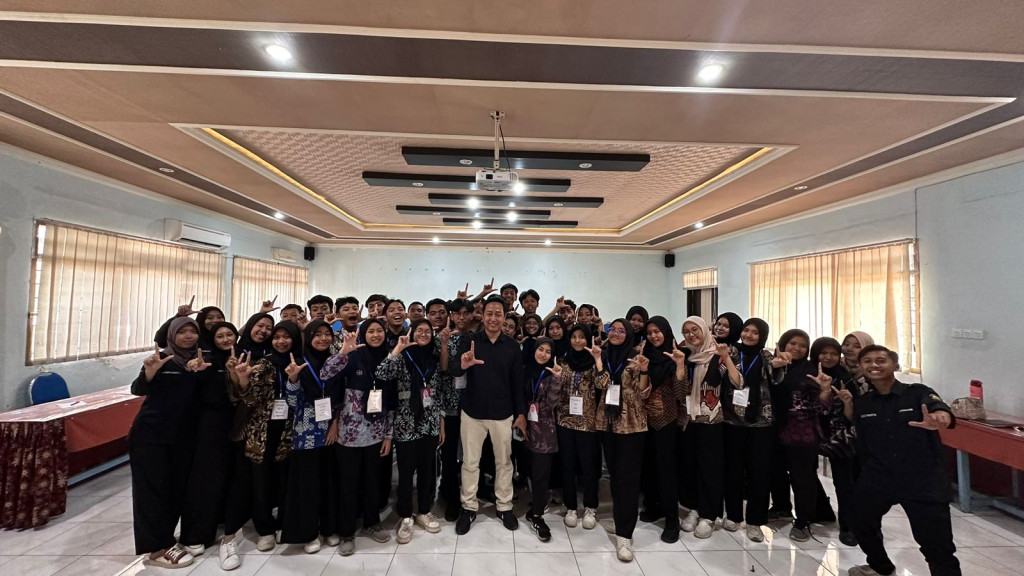 Pelatihan Jurnalistik di Aula SMAN 1 Pandaan