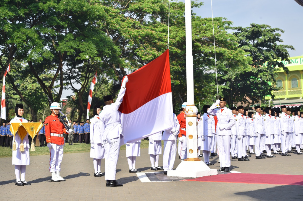 Upacara Kemerdekaan RI ke - 78 Kabupaten Pasuruan