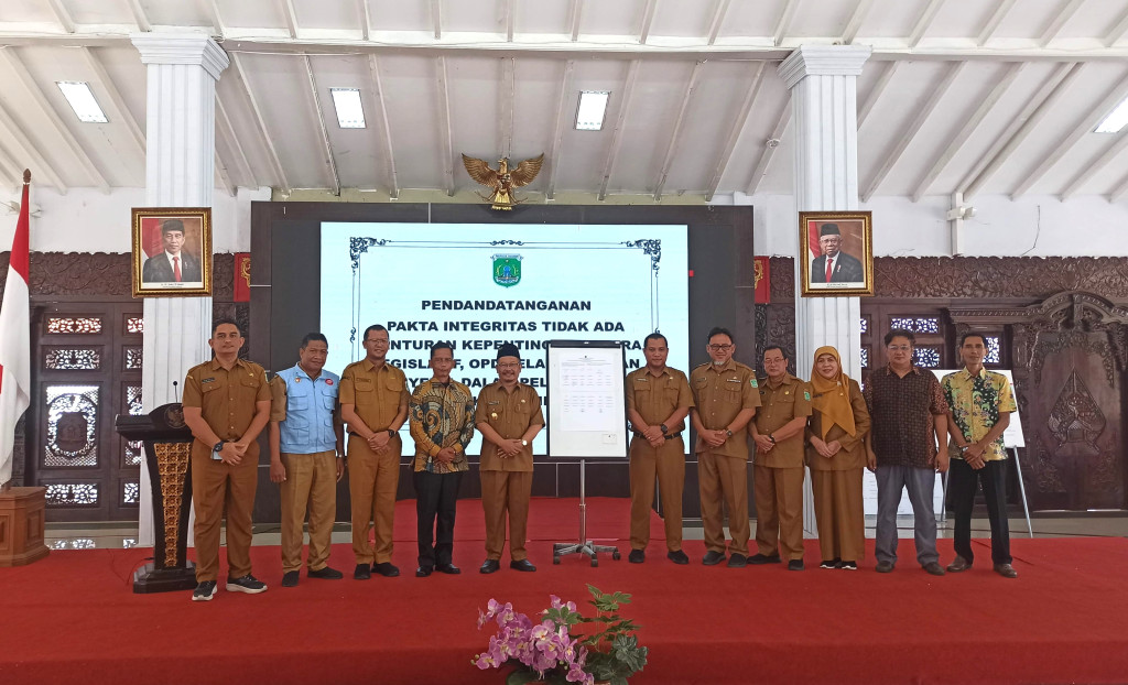 Sosialisasi Anti Korupsi dan SPII Tahun 2024