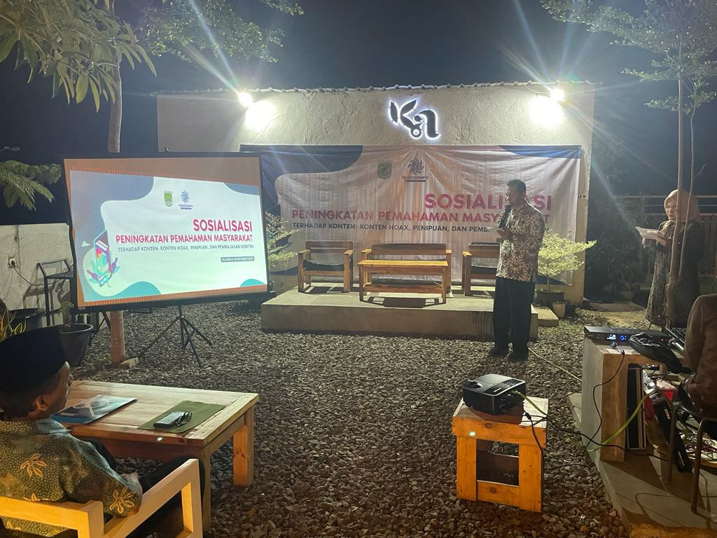 Sosialisasi Pemahaman Masyarakat terkait Konten Hoax