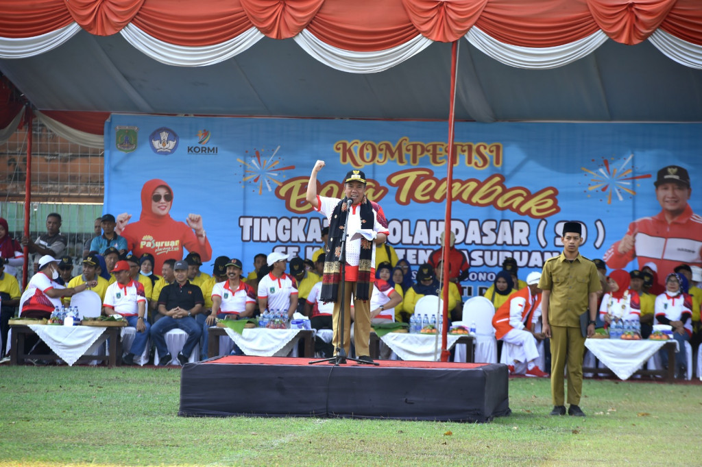 Kompetisi Bola Tembak Tingkat SD Se-Kabupaten Pasuruan