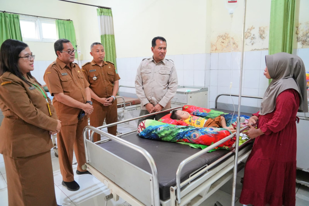 Kunjungan Pj. Bupati Pasuruan di OUBF Puskesmas Gondangwetan