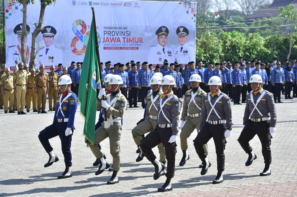 Upacara Memperingati Hari Jadi Ke - 80 Provinsi Jawa Timur