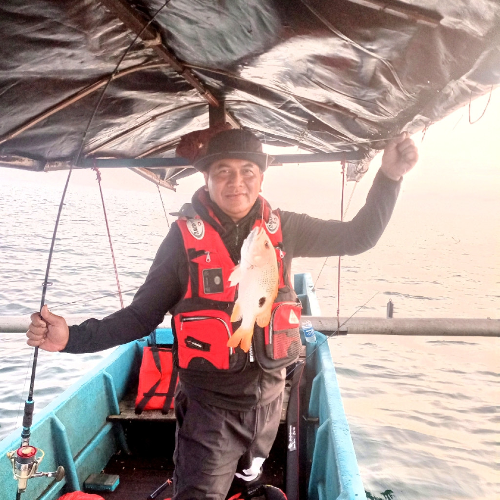 Lomba memancing di Perairan Lekok Kabupaten Pasuruan