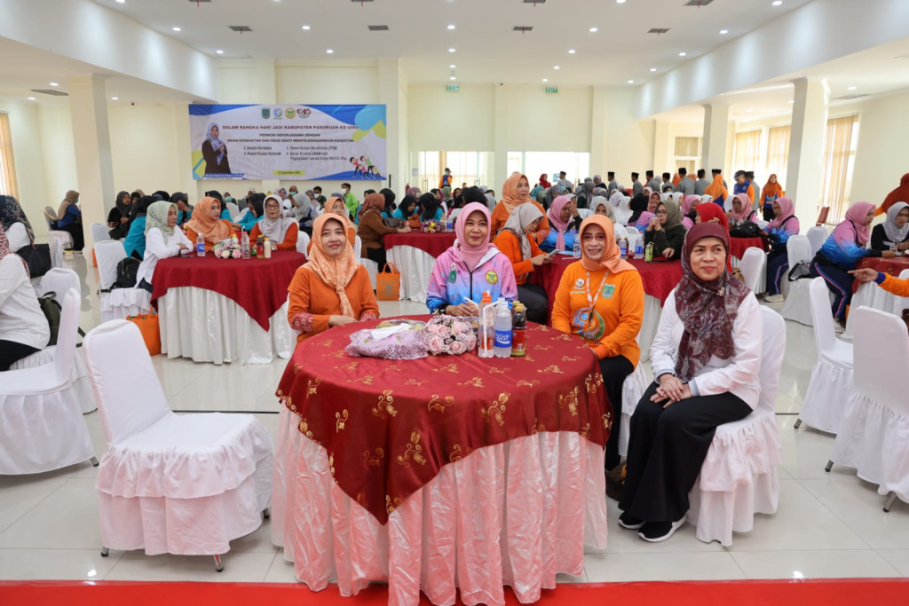 Kerjasama PERWOSI, Dinkes dan RSUD Grati melakukan beberapa kegiatan