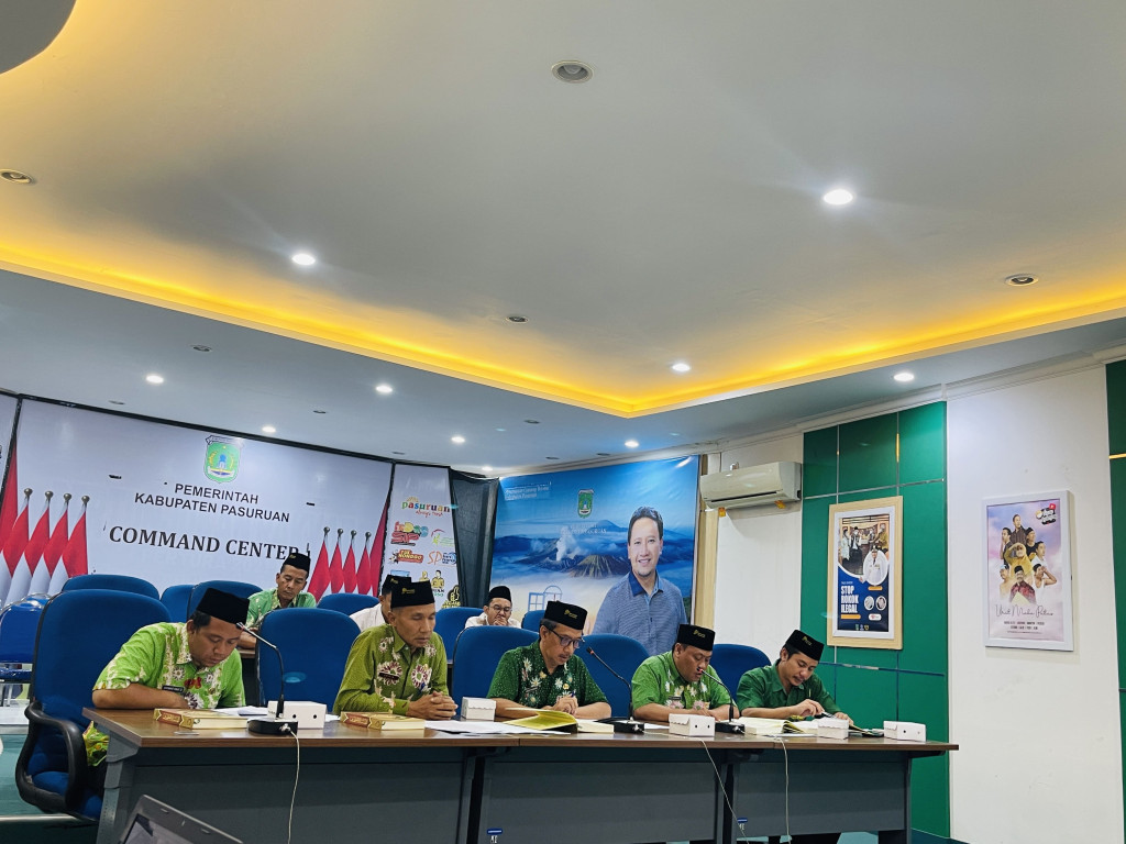 Khotmil Qur'an di Gedung Command Center